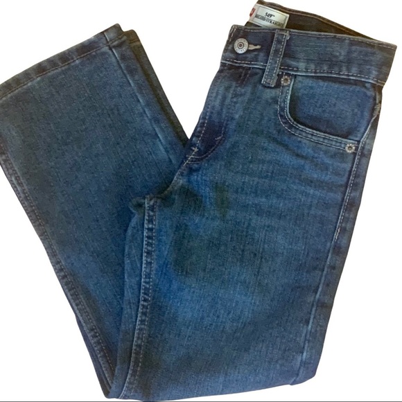 LEVI’S 549 Boys Relaxed Straight Leg Jeans Size 7X - Picture 6 of 12